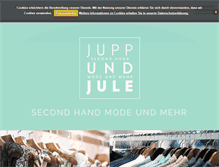 Tablet Screenshot of juppundjule.de